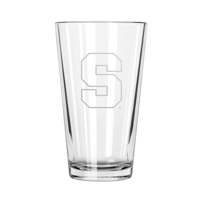 Syracuse Orange 16oz Pint Glass w/Etched Logo