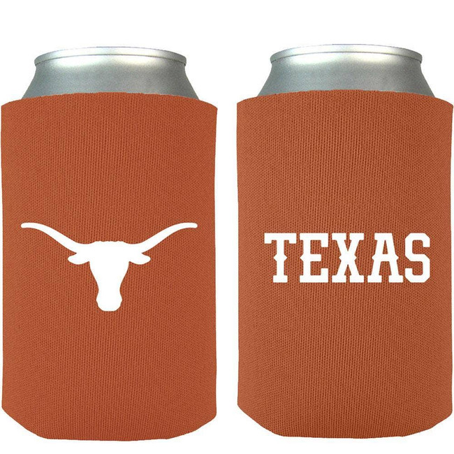 Texas Longhorns Team Logo Can Insulator
