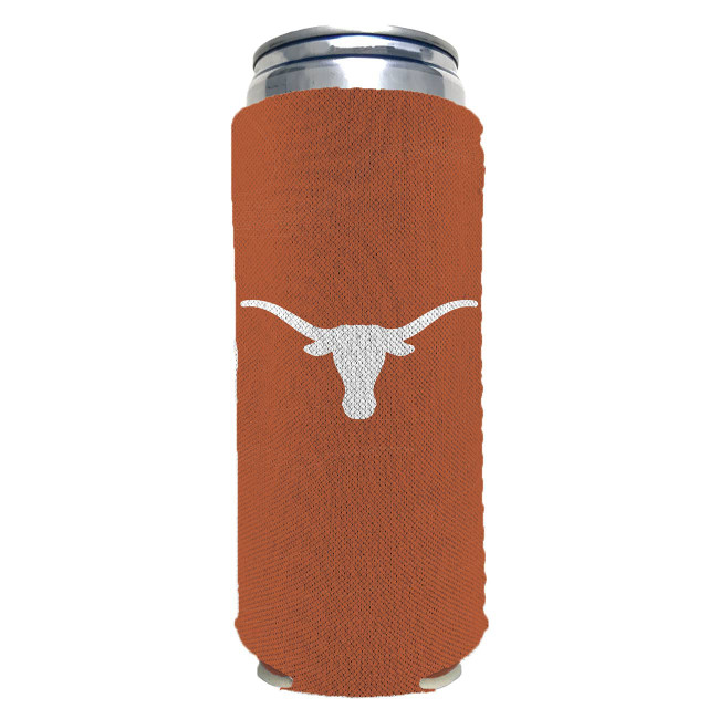 Texas Longhorns 12oz Slim Can Insulator