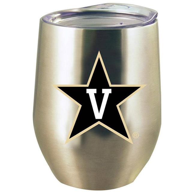Vanderbilt Commodores 12oz Stainless Stemless Tumbler
