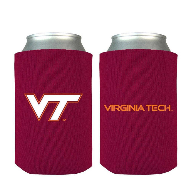 Virginia Tech Hokies Team Logo Can Insulator