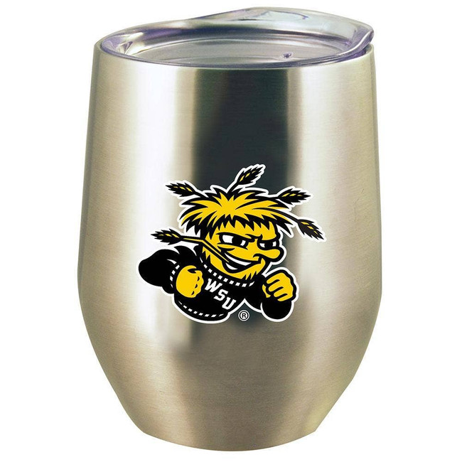 Wichita State Shockers 12oz Stainless Stemless Tumbler