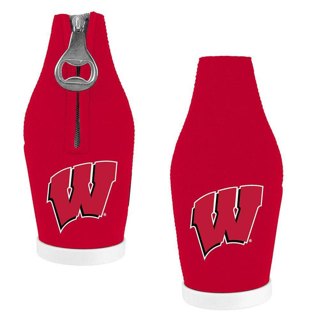 Wisconsin Badgers 3-in-1 Neoprene Bottle Insulator