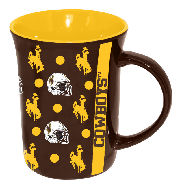 Wyoming Cowboys 15oz Line Up Mug