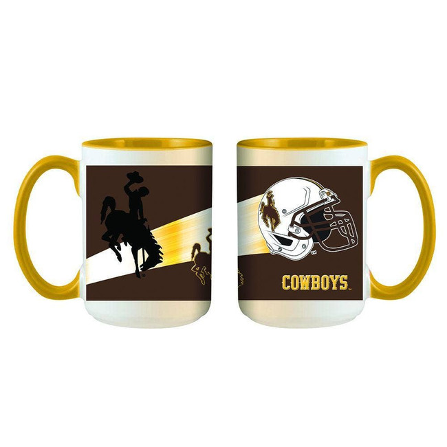 Wyoming Cowboys 15oz Mug