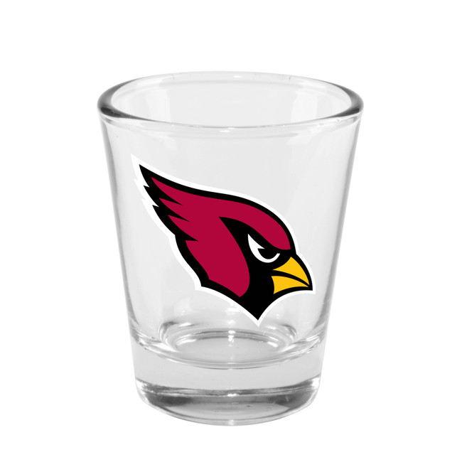 Arizona Cardinals 2oz Clear Collector Glass