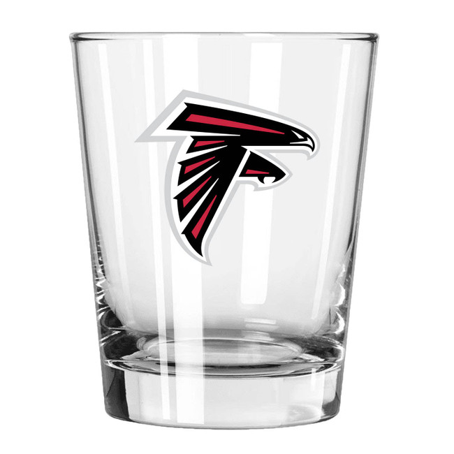 Atlanta Falcons 15oz Old Fashioned w/Color Logo