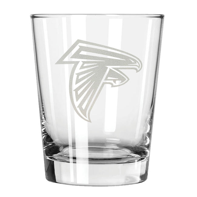 Atlanta Falcons 15oz Old Fashioned w/Etched Logo