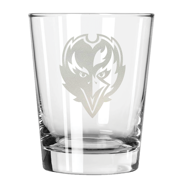 Baltimore Ravens 15oz Old Fashioned w/Etched Logo