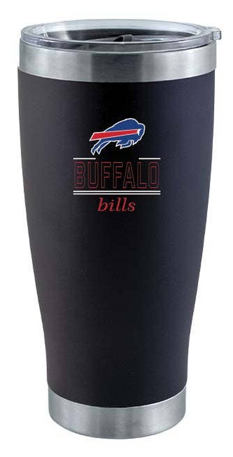 Buffalo Bills 20oz Black Tumbler w/Classic Crew Logo