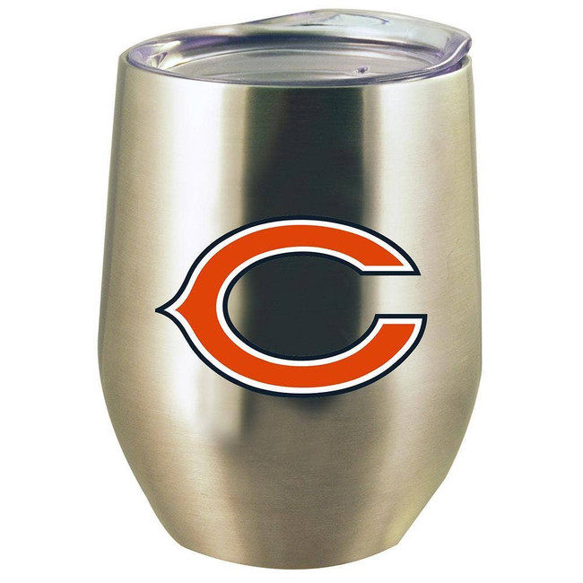 Chicago Bears 12oz Stainless Stemless Tumbler