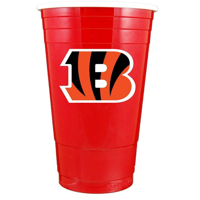 Cincinnati Bengals Red Plastic Cup