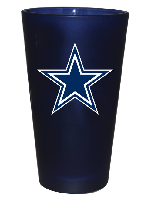 Dallas Cowboys 16oz Color Frosted Pint Color Logo