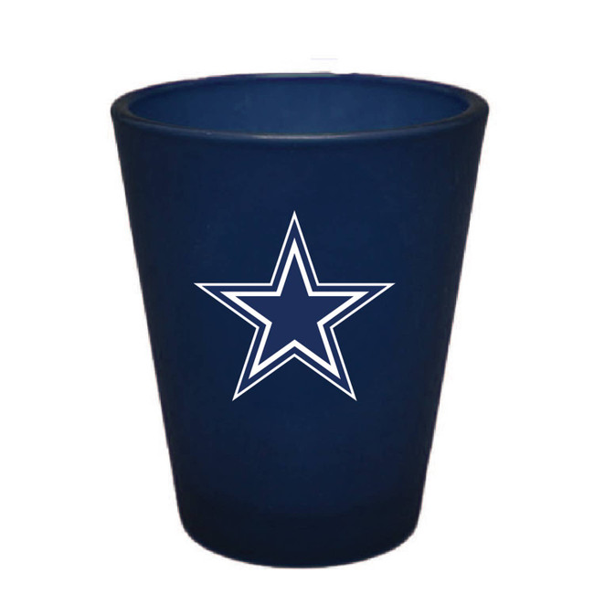 Dallas Cowboys 2oz Frosted Shot Glass