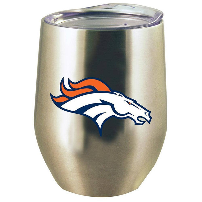Denver Broncos 12oz Stainless Stemless Tumbler