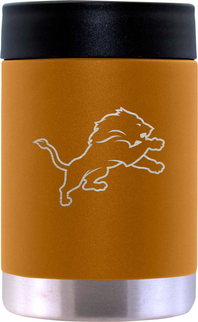 Detroit Lions 12oz Canyon Can Holder Etched Logo
