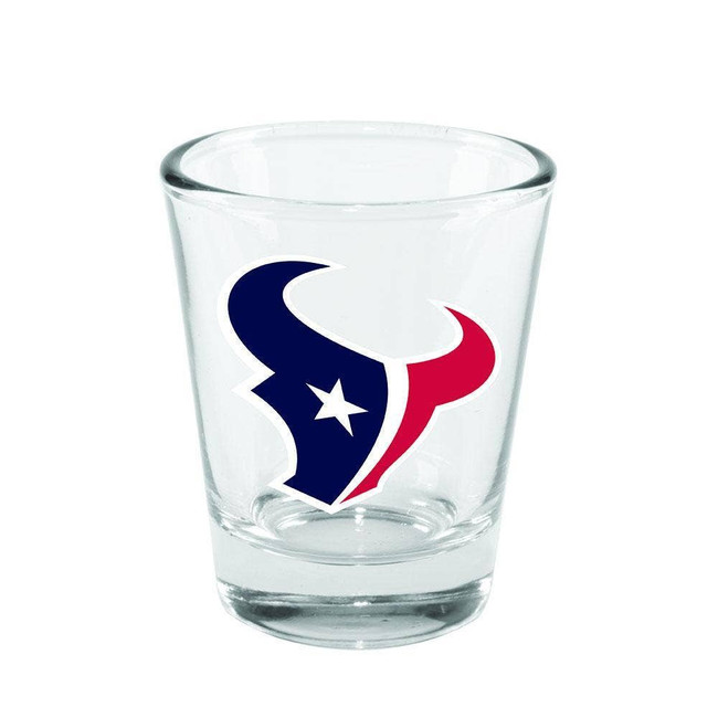 Houston Texans 2oz Clear Collector Glass
