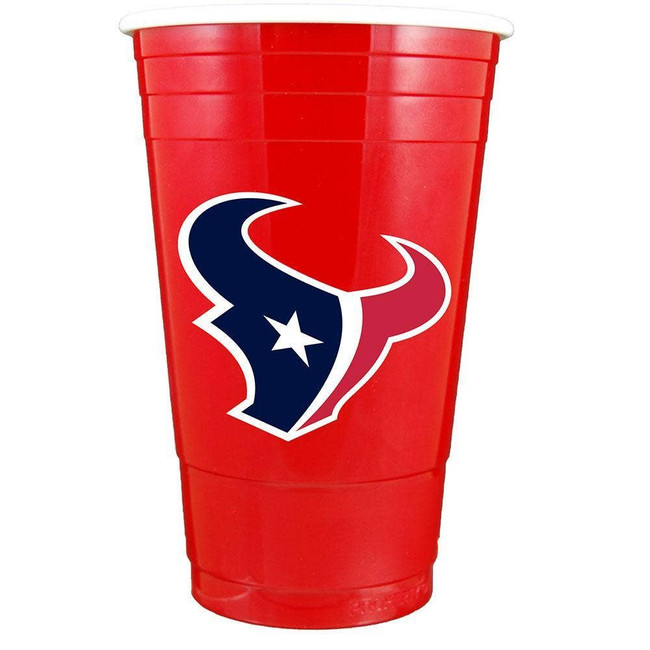 Houston Texans Red Plastic Cup