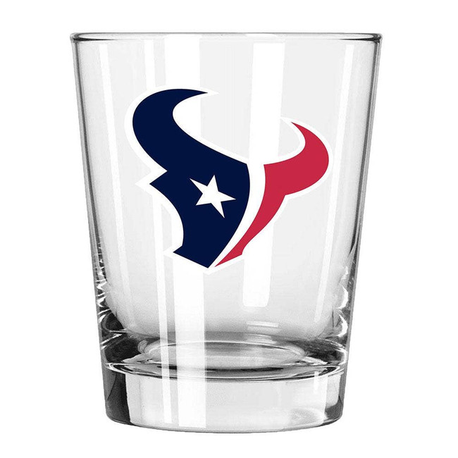 Houston Texans 15oz Old Fashioned w/Color Logo