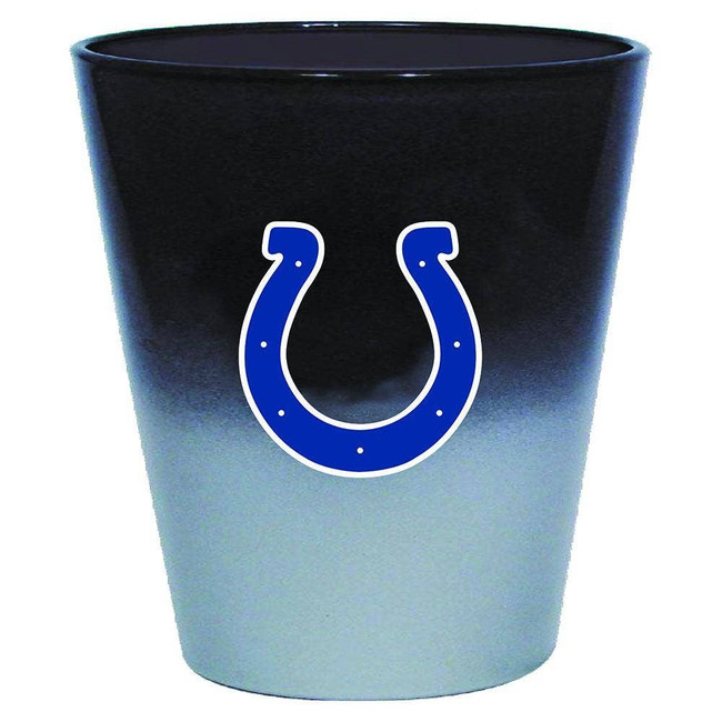 Indianapolis Colts 2oz Two Tone Collect Glass