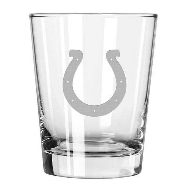 Indianapolis Colts 15oz Old Fashioned w/Etched Logo