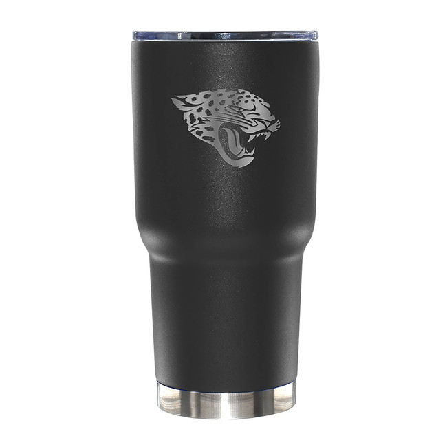 Jacksonville Jaguars 30oz Black Etched Tumbler