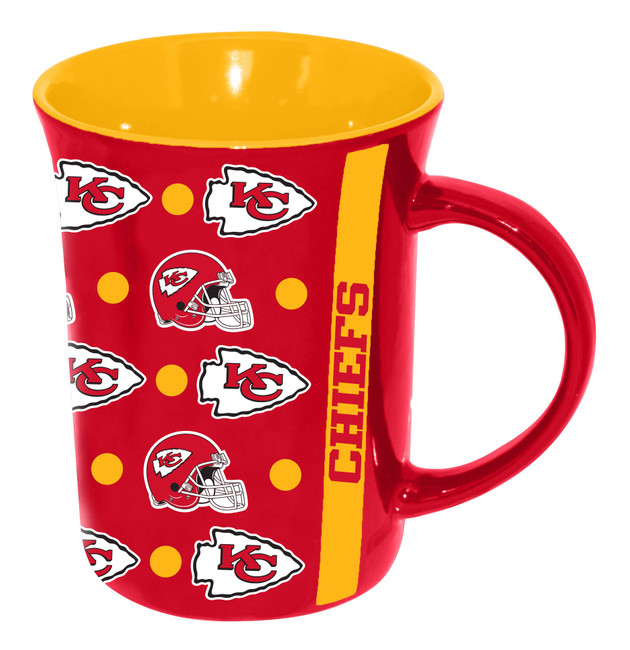 Kansas City Chiefs 15oz Line Up Mug 2-pack