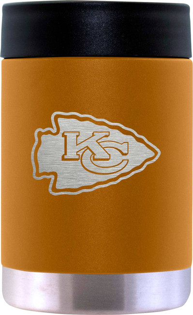Kansas City Chiefs 12oz Canyon Can Holder Etched Logo