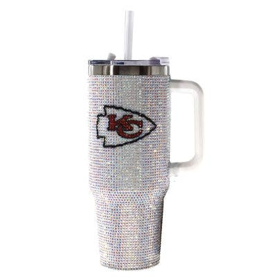 Kansas City Chiefs 40oz Bling Tumbler