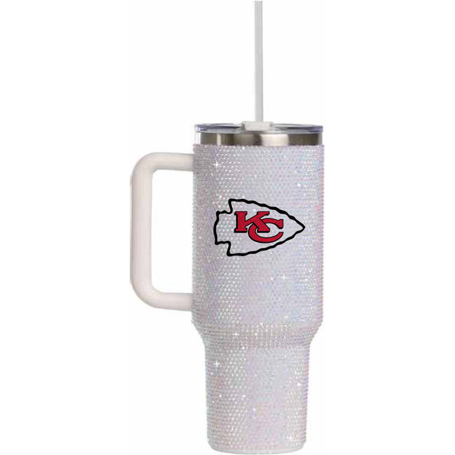 Kansas City Chiefs 34oz Bling Tumbler