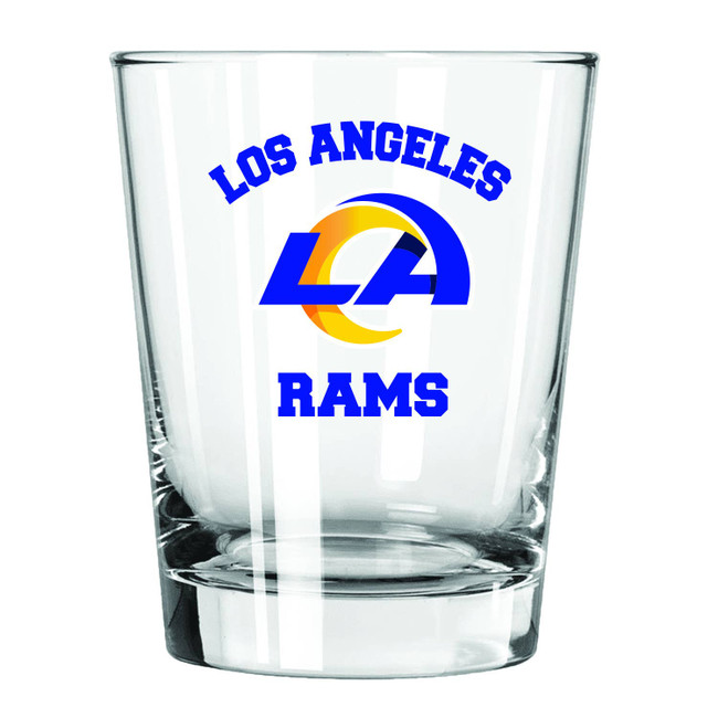 Los Angeles Rams 15oz Old Fashioned w/Arches Logo