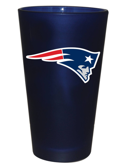New England Patriots 16oz Color Frosted Pint Color Logo