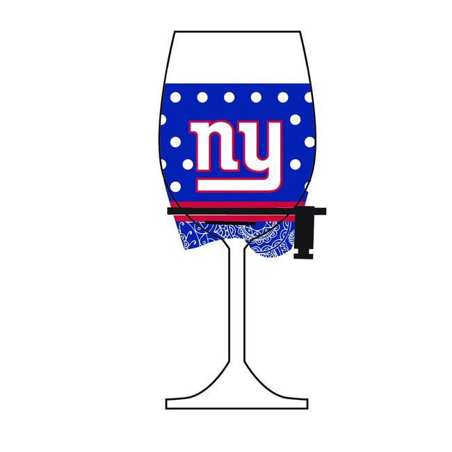 New York Giants Wine Glass Woozie