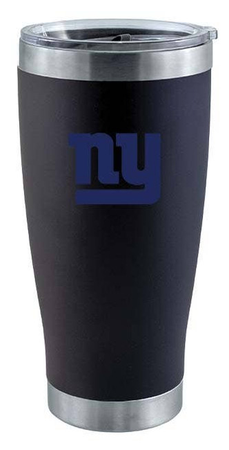 New York Giants 20oz Black Tumbler w/Color Logo