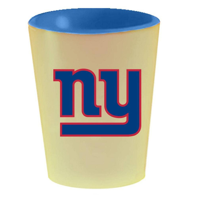 New York Giants 2oz Inner Color Ceramic Shot Glass