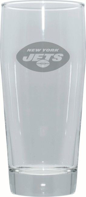 New York Jets 16oz Pub Pilsner w/Etched Logo