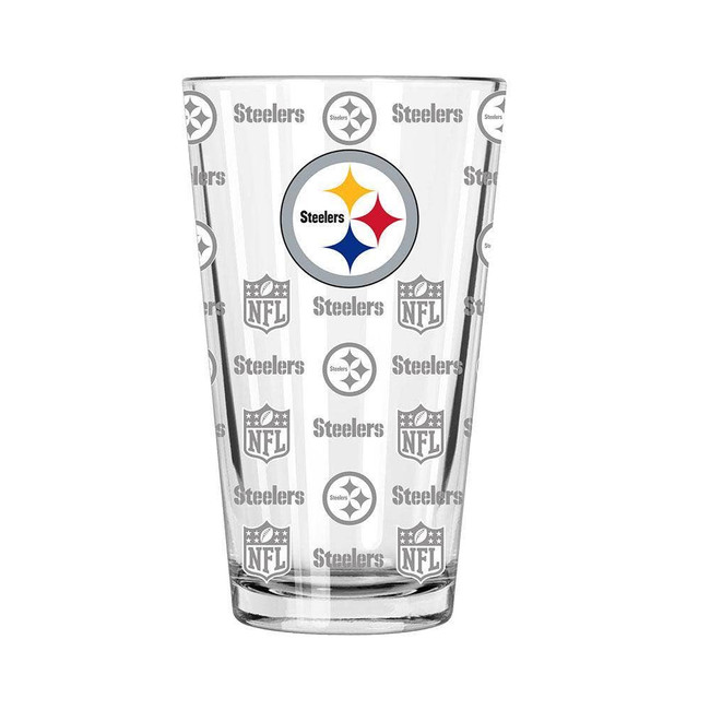 Pittsburgh Steelers Sandblasted Pint