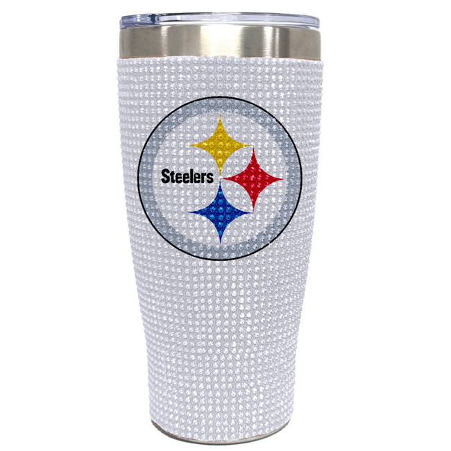 Pittsburgh Steelers 20oz Bling Tumbler