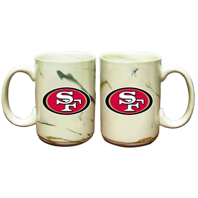 San Francisco 49ers Marble Ceramic Mug