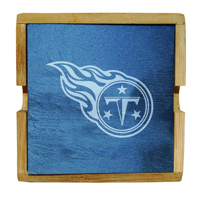 Tennessee Titans Slate Square Coaster Set