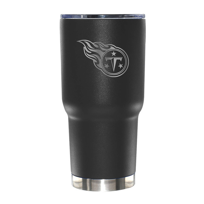Tennessee Titans 30oz Black Etched Tumbler