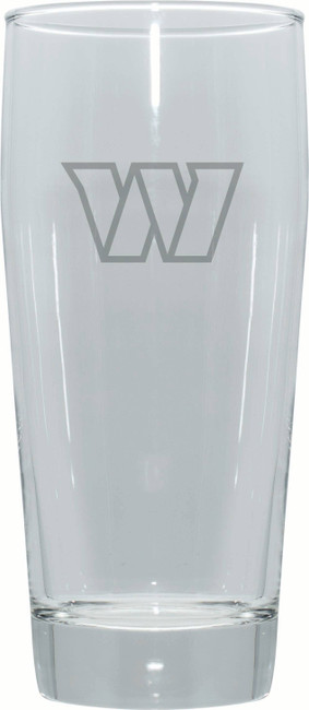Washington Commanders 16oz Pub Pilsner w/Etched Logo