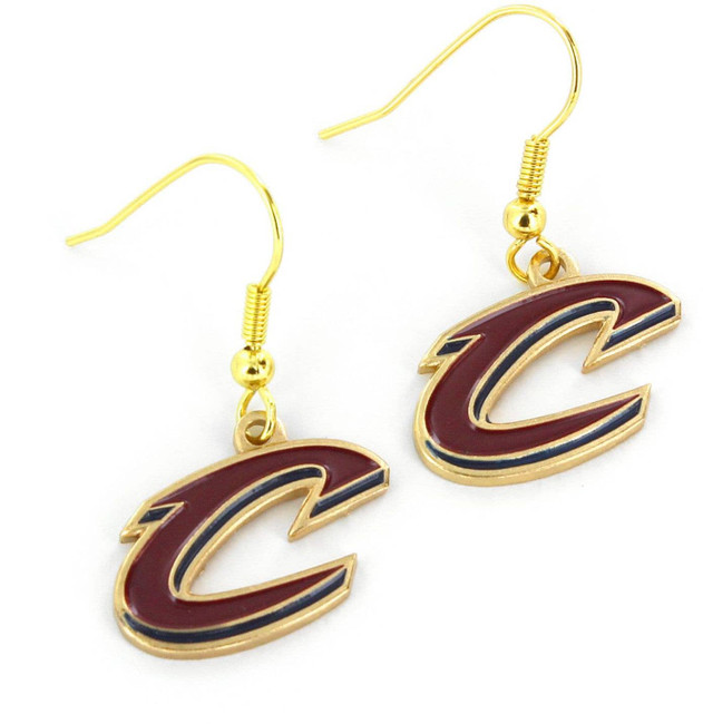 NBA Cleveland Cavaliers Logo Dangle Earrings