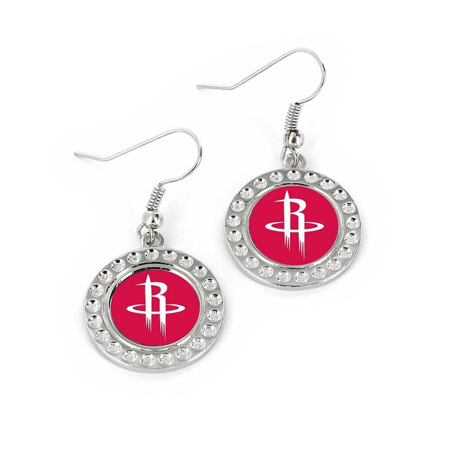 NBA Houston Rockets Dimple Earrings