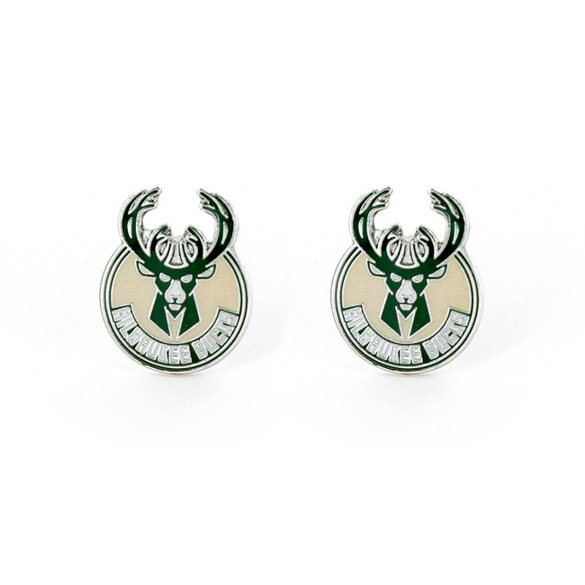 NBA Milwaukee Bucks Logo Post Earrings