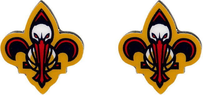 NBA New Orleans Pelicans Logo Post Earrings