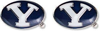 NCAA BYU Cougars Logo Post Earrings
