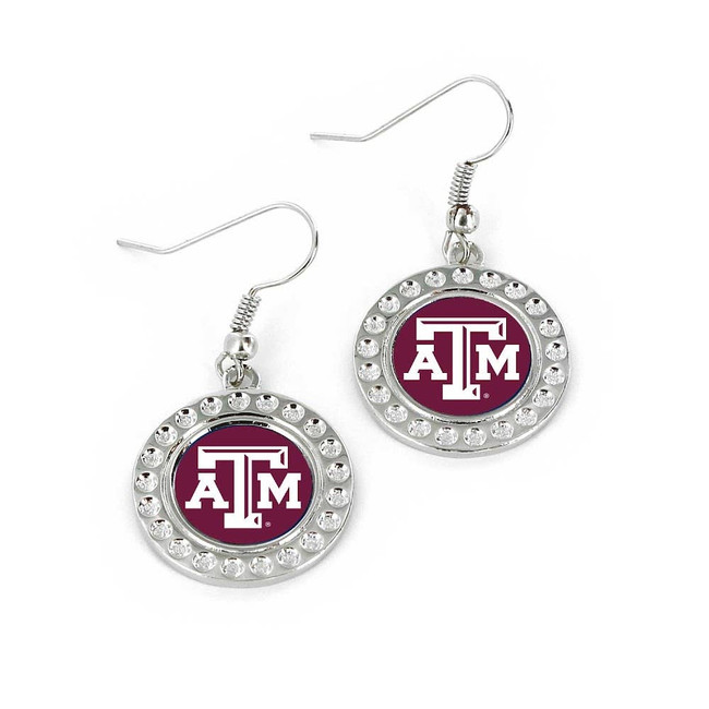 NCAA Texas A&M Aggies Dimple Earrings