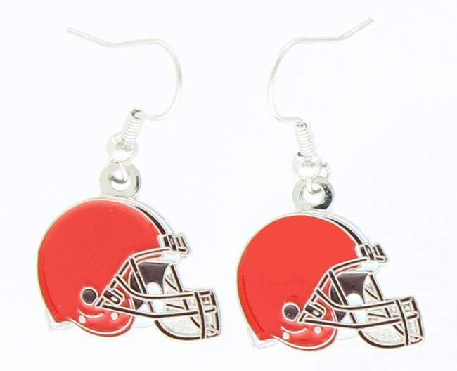 NFL Cleveland Browns Logo Dangle Earrings