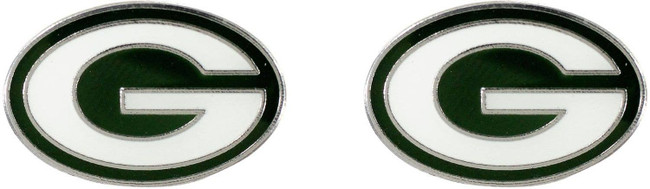 NFL Green Bay Packers Logo Post Earrings